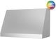 BlueStar® Abbaka Series Mesa 66'' Specialty Paint Finish Wall Mounted Range Hood-0
