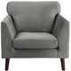 Mazin Furniture Tolley Grey Upholstered Accent Chair-1