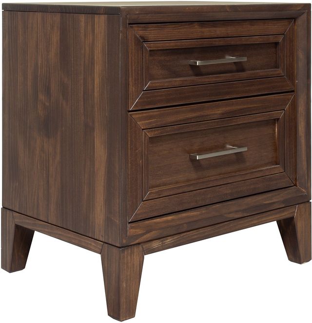 Mako Wood Furniture Inc. Aspen 2-Drawer Nightstand-0