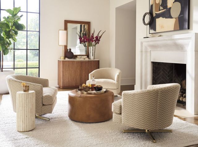 Lexington Home La Costa Culver Beige Chairside Table-1