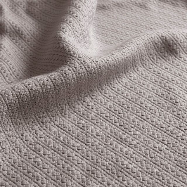 Olliix by Madison Park Liquid Cotton Grey Full/Queen Blanket-1