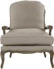 Homelegance® Parlier Natural/Weathered Gray Accent Chair-2