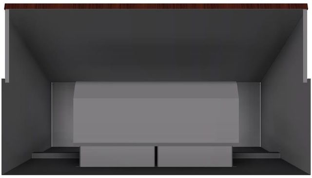 Vent-A-Hood® 36" Gunsmoke Tilt-Out Wall Mounted Range Hood-3