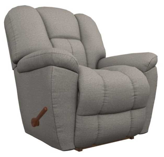 La-Z-Boy® Maverick Stone Manual Rocking Recliner-0