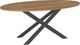 Amisco Customizable Ascencio 72" Oval Dining Table with 1" Birch Veneer Top-0