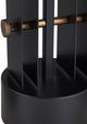 Crestview Collection Titan 2-Piece Black Table Lamp Set-4
