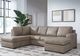 Signature Design by Ashley® Amuleto 2-Piece Desert Right Arm Facing Sectional with Chaise-4
