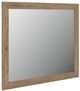 Signature Design by Ashley® Oliandon Light Brown Bedroom Mirror-1