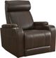 Signature Design by Ashley® Screen Time Walnut Power Recliner-2