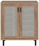 Coaster® Teller Natural Oak Shoe Storage Cabinet-1
