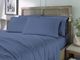 Sleeptone® Eucalyptus 6-Piece Flint Blue Moisture-Wicking Queen Sheet Set-2