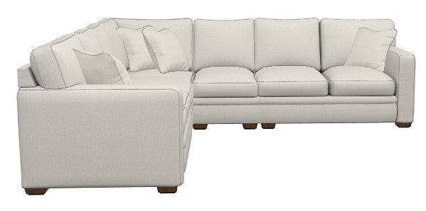 La-Z-Boy® Meyer 5-Piece Dove Sectional-1