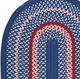 Capel Rugs Out East Colonial 27" x 48" Oval Throw Rug-1