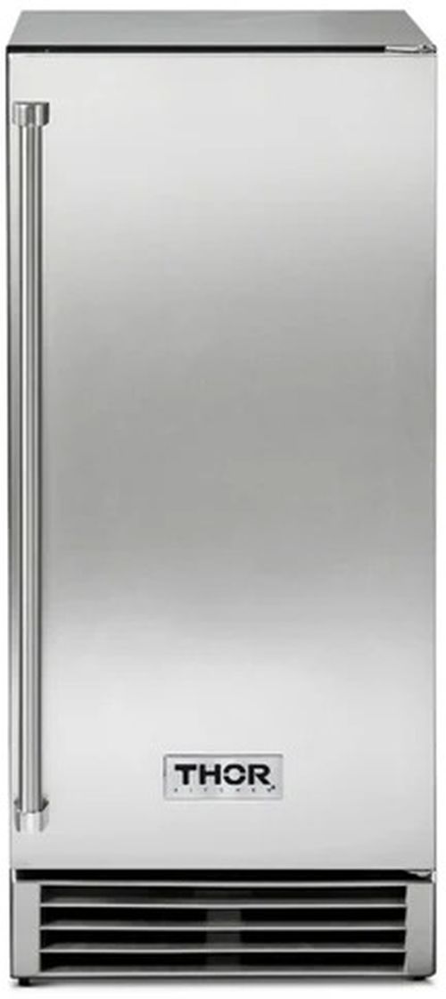 Thor Kitchen® 15" 50 lb. Stainless Steel Built In Ice Maker-0