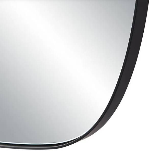 Renwil® Almandine Powder Coated Matte Black Full-Lenght Mirror-2