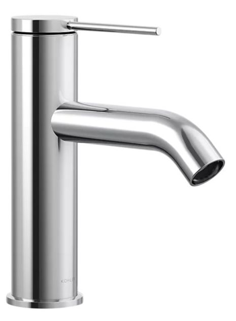 KOHLER® Components® Polished Chrome Single-Handle Bathroom Sink Faucet-0