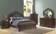 Bernards Coventry Cherry Upholsterd Queen Panel Bed-1
