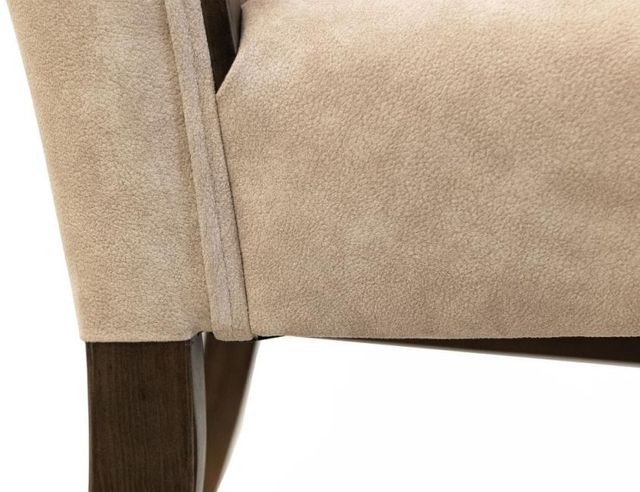 International Furniture Direct Forge Brown/Ivory Upholstered Dining Side Chair-4