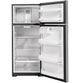 GE® 28" 17.5 Cu. Ft. Stainless Steel Top Freezer Refrigerator-3
