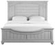 Emerald Home New Haven Oyster Shell King Panel Bed-3