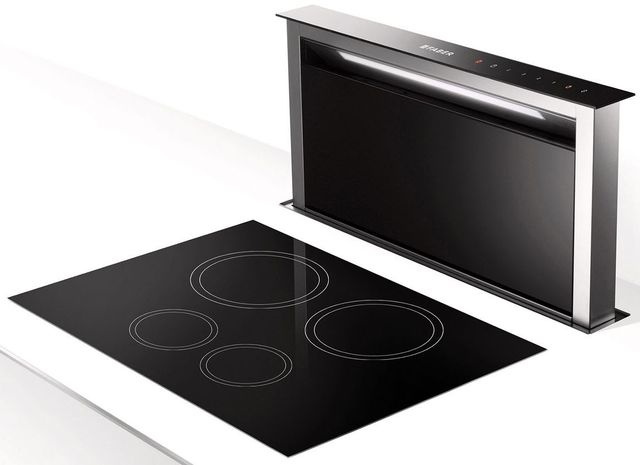 Faber Hoods Scirocco Lux 36” Downdraft Range Hood-Stainless Steel-0