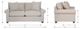 La-Z-Boy® Olson Fossil Full Sleeper Sofa-2