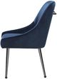 Coaster® Mayette Blue/Black Side Chair-3