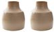 Signature Design by Ashley® Millcott 2-Piece Tan Vase Set-0