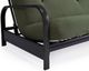 dhp furniture® Cleo Green Futon with Arms-3