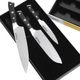 Thor Kitchen® 3-Piece Stainless Steel Japanese Damascus Steel Knife Set-1