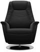 Stressless® by Ekornes® Customizable Max Medium Power Recliner with Moon Steel Base-1