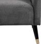 A & B Home Arlo Black/Gray Accent Chair -4