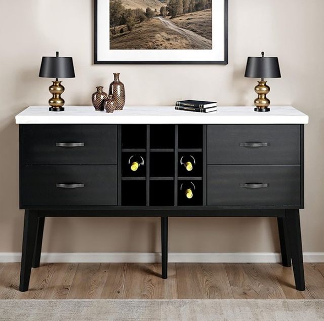 Furniture of America® Shildon Black/White Server-1