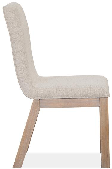 Magnussen Home® Ainsley Cerused Khaki Count Upholstered Side Chairs-3