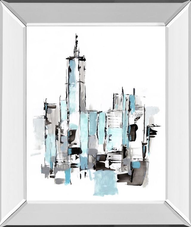 Classy Living Ethan Harper Blue City II Wall Art-0