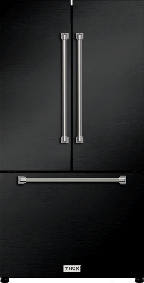 Thor Kitchen® Gordon Ramsay Series 36 in. 20.3 Cu. Ft. Matte Black Counter Depth French Door Refrigerator