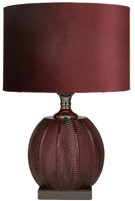 Deco Marche Red Glass Table Lamp-0
