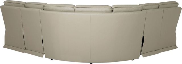 Palliser® Furniture Customizable Oakley 5-Piece Power Reclining Curved Sectional with Power Headrest-3