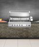 DCS Series 7 4-Burner Stainless Steel Built-In Liquid Propane Grill-3