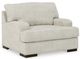 Ashley® Alesandra Parchment Oversized Chair-0