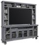 aspenhome® Industrial Smokey Gray 84" Console and Hutch-0