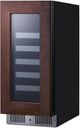 Summit® 15" Panel Ready Built-In Wine Cooler-2