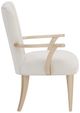 Michael Amini® La Rachelle Frosted Shimmer/Medium Champagne Arm Chair-3