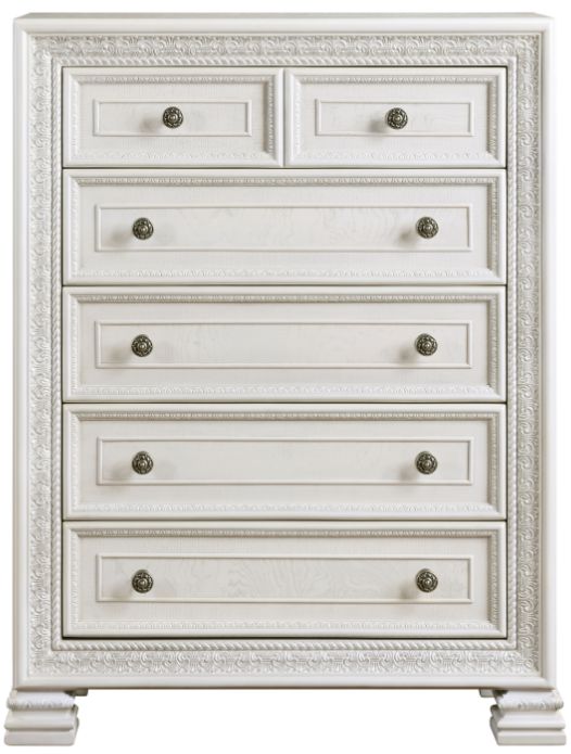 Homelegance® Theodora Pearl White Chest-2