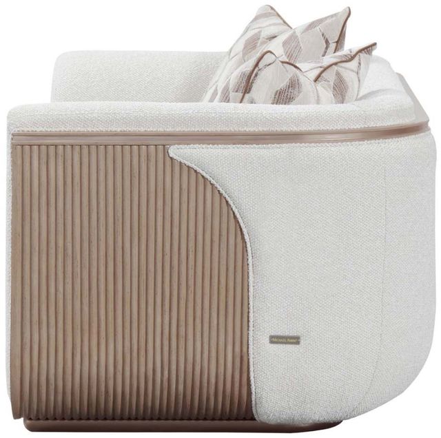 Michael Amini® West Kensington Sea Salt Caramel Loveseat-3