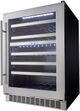 Silhouette® Professional Sonoma 24” Stainless Steel Wine Cooler-3