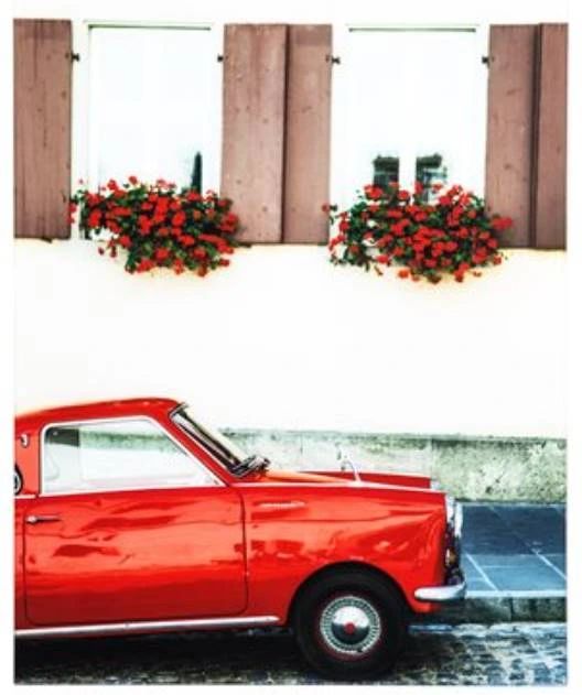 YHD Auto Rossa Wall Art-0