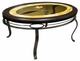 Forge Design Signature Stained Glass Oval Coffee Table-0