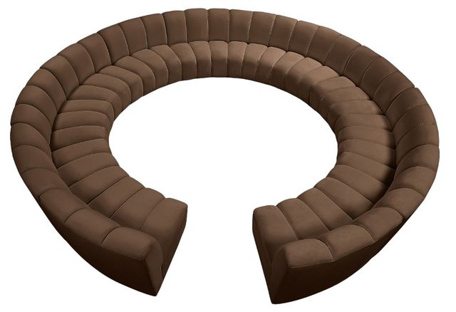 Meridian Furniture Infinity 12-Piece Brown Modular Sectional-2