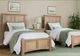 Vaughan-Bassett Jamestown Oak Mansion Bleached Oak Twin Panel Bed -1
